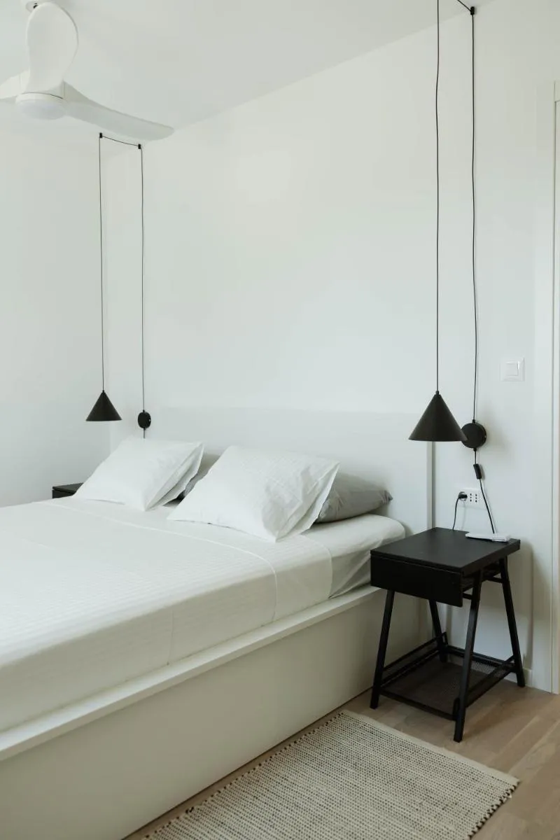 Image 3 of Modern Minimalist Retreat with Balcony and Garage Parking Place